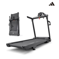 【tokuyo】adidas愛迪達折疊跑步機 T-24c(免安裝/APP線上競速/油壓折疊/坡度揚升)