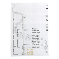 Removable Baroque Clarinet 8 Hole ABS Clarinet With Fingering Chart Instructions X5QF