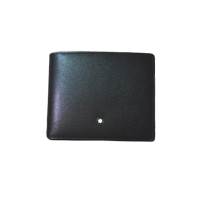 【MONTBLANC 萬寶龍】大班系列皮夾 12 卡式(大師傑作系列皮夾 103384)