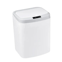 感應式開蓋 大容量垃圾桶 浴室垃圾桶 電動垃圾桶 白色垃圾桶 智能垃圾桶 自動感應垃圾桶 180-PD6008