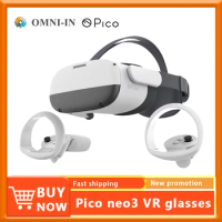 Pico Neo 3 All-in-One VR Glasses Virtual Reality Game 4K Display Wireless 128G 256G VR Headset Pico neo3 In Stock