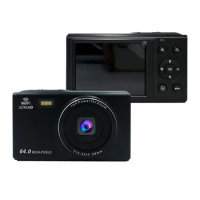 4K Camcorder Video Cameras Auto Focus 64MP Recorder 2.8 HD Inch Screen for YouTube