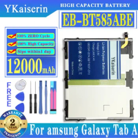 Tablet EB-BT585ABE 12000mAh Battery For Samsung Galaxy Tablet Tab A 10.1 2016 T580 SM-T585C T585 T580N Batterij + Track NO Tools