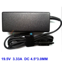 For HP Pavilion 19.5V 3.33A 65W Replacement AC Adapter Laptop Power Supply Charger 4.5x3.0mm with pin