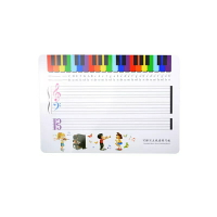 免運【現貨特價】五線譜白板音樂教學練習板鋼琴鍵盤譜錶音符卡片貼教具