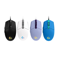 【Logitech G】2入組 G102 炫彩遊戲有線滑鼠