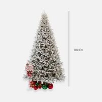 Pohon Natal Salju Besar Premium Hiasan Tahun Baru / Artificial Christmas Tree Snow EB Home 5086 Snow