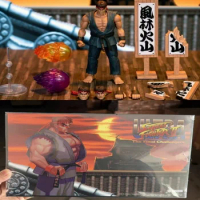 Original Jada Street Fighte Figure Hoshi Ryu Action Figure 6-inch Evil Ryu Action Figure Collectible Model Toys Birthday Gifts