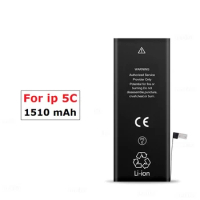Lithium High Quality Real capacity 3.7V 1510mAh Battery For iPhone 5S 5C iPhone5S iPhone5C Rechargeable Phone Bateria Batteries