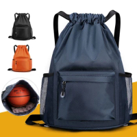 Fitness Drawstring Waterproof Backpack Basketball Football Backpack Sport Bag Gym Soft Bag Nature Hike Bag Lightweight Backpack