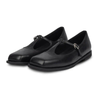 Piatta T-Jane Black - Nappa Milano - Sepatu Flat Wanita