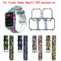Strap for Amazfit GTS Watch Band Bracelet + Protective Case Cover Bumper For Xiaomi Huami Amazfit GTS Smart Watch accessories
