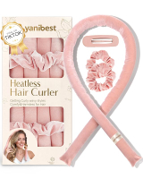 Yanibest Heatless Hair Curler to Sleep in Overnight Curl Headband for Natural Wavy Curls No Heat Sof