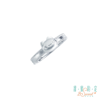甜蜜約定2SWEET 小萌物貓貓蟲咖波純銀戒指