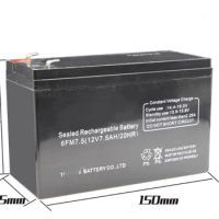 6FM7.5 12v 7.5Ah High Capacity Maintenance free Lead acid battery backup lighting UPS
