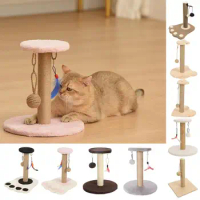 Cat Scratching Tower Cat Scratcher Scraper Scratching Board Scratching Post For Cat Training Grinding Claw Toy Cat Tree Exercise