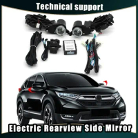 Car Mirror Electric Automatic Rearview Mirror Folding System Side Mirrors Folded Motor Kit Modules for Honda CRV 2017-2023