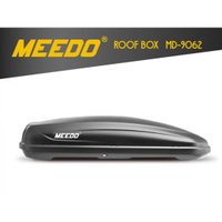 【露營趣】安坑特價 MEEDO MD-9062 車頂行李箱 黑 450L 車頂箱 旅行箱