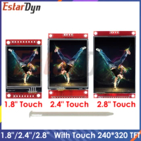 1.8" TFT 2.4" TFT 2.8" TFT With Touch display 240*320 Smart Display Screen 2.4 / 2.8 inch SPI LCD TFT ST7789 Drive IC Module