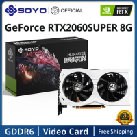 SOYO NVIDIA GeForce RTX2060 SUPER 8G Graphics Card GDDR6 Memory DVI DP Gaming Video Card RTX2060S Desktop Computer Combo