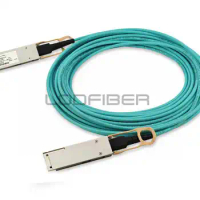 LODFIBER 2m (7ft) JNP-QSFP28-AOC-2M J-u-n-i-p-e-r Networks Compatible 100G QSFP28 Active Optical Cab