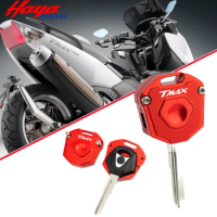For Yamaha Tmax T-max 500 530 Tmax500 Tmax530 Bicycle Key Case Cover Shell Protection Keychain Key Ring Motorcycle Accessories