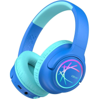 ICLEVER BTH18 BLUE 可折疊無線藍牙5.0兒童耳機 
