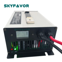 Customized 12A 72V lead acid battery 72V WET VRLA SLA AGM GEL battery charger for 72V 100ah 120ah 15