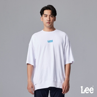 Lee 男款 寬鬆版 背後塗鴉文字 短袖T恤 | Modern