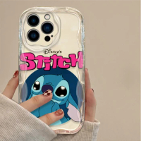 Cartoon Stitch Angel Case For OPPO Reno 10 5 6 7 8 11 Pro 5 4 Lite Find X3 Lite X5 X6 Pro Reno 8T 5Z 6Z 7Z 8Z Tpu Phone Cover