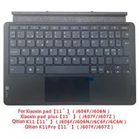 New original magnetic keyboard for Lenovo Tab P11 Plus J606 J607 J606F J607F Xiaoxin Pad plus K11 Pro wireless 11inch tablet