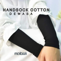 Handsock Cotton Plain Inner Lengan Panjang Sleeves Basic Adult Remaja Hand Sock Dewasa | HSK1