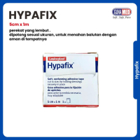 HYPAFIX 5cm x 1m PLESTER NON WOVEN DAYA REKAT KUAT / ORIGINAL