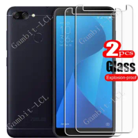 2PCS FOR ASUS ZenFone Max Plus M1 (ZB570TL) 5.7" HD Tempered Glass Protective On X018D Screen Protector Film Cover