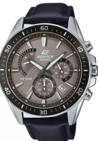 Casio Casio Edifice 計時黑色皮錶帶男錶 EFR-552L-5AVUDF