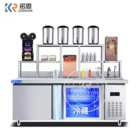 Automatic Equipment Bubble Tea Counter Popping Boba Machine Milk Tea Making Machine Price