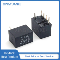 Bộ Lọc Gốm, 10 Cái, CFW455F CFW 455F 1 + 4 5Pin DIP-5, 455KHz, Cho Rơ Le Tín Hiệu Truyền Thông