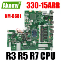5B20R56763 5B20R34278 For Lenovo Ideapad 330-15ARR Laptop Motherboard EG534/EG535 NM-B681 R3-2200U R5-2500U R7-2700U CPU 4GB RAM