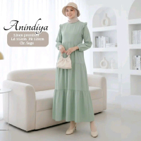 Ankndiya Jovita Dress Linen Premium Polos