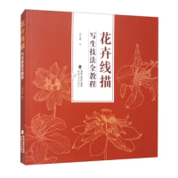 Chinese Painting Sketch Skills Flower Line Drawing Technique Tutorial Book by Liu Xingjian