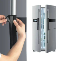 2Pcs/Set Refrigerator Door Handle Covers Velvet Kitchen Appliance Oven Handle Anti-skid Door Knob Handle Protector Home Decors