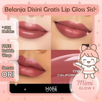 Make Over POWERSTAY GLAZED LOCK LIP PIGMENT Makeover Liquid Cream Vinyl transferproof Tahan Lama Eas