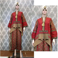 Setelan Celana Andini Batik Katun | Setelan Celana Kulot Terbaru Kondangan Wanita Premium