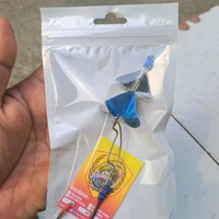 hook doble propeler untuk Lure 14cm/padelpop/selencer/ hook memancing casting ikan toman/gabus umpan