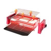 Electric Barbecue Grill Household Smoke-Free Barbecue Grill Electric Baking Pan Stove Barbecue Plate Kebabs Zibo Barbecue Suit
