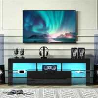 Television Tables Modern LED TV Stand for 32/40/50/55 Inch TV Dressers Gaming Television Stands Living Room Storage Furniture