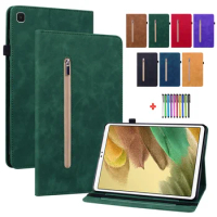Tablet Shell For Samsung Tab A 7 Cover SM-T500 T505 Protective Wallet Caqa For Galaxy Tab A7 Lite 8.7'' SM-T220 T225 Case 2021