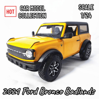 Hot Maisto 1:24 2021 Ford Bronco Badlands  Car Model Scale ature Toy - Perfect Gift For Car Enthusia