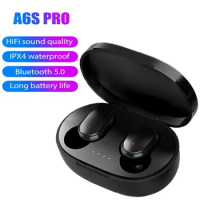 Original A6S TWS Wireless Bluetooth Headset 5.0 Earphone Bluetooth Sport Inear Earbuds Headset with Mic for Xiaomi Iphone Lenovo