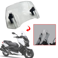 Fit for YAMAHA XMAX 125 250 300 400 MBK X-Over 125 XS 1100 250 400 Motorcycle Windshield Extension Spoiler Windscreen Deflector